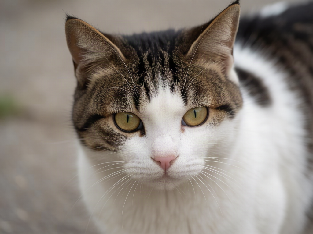 a cat
