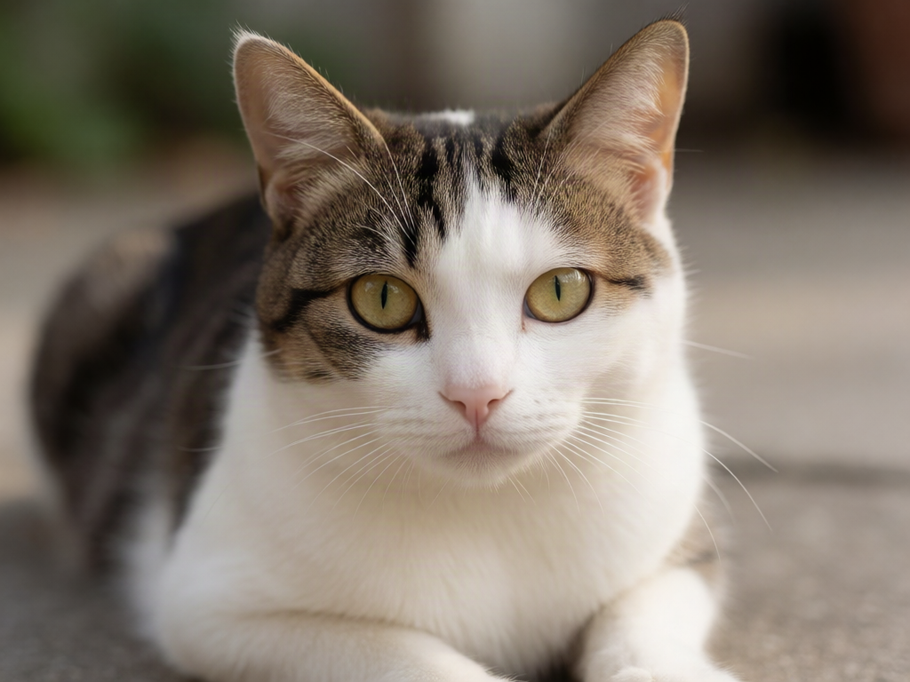 a cat
