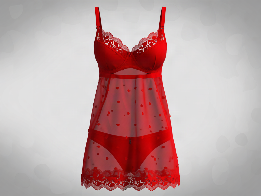 Red lingeri 
