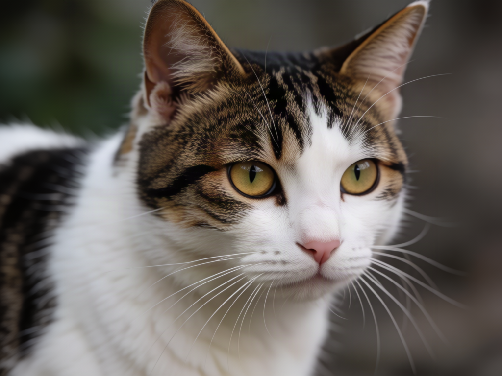 a cat

