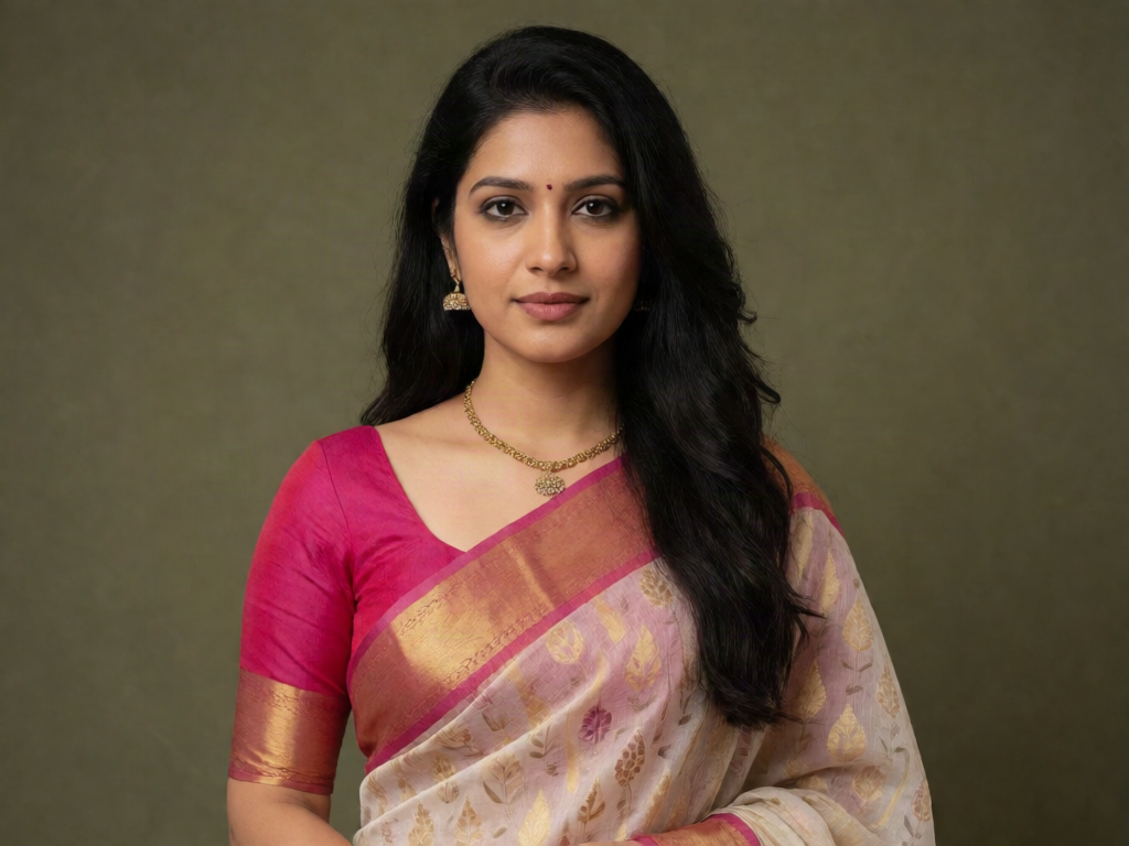 Saree woman